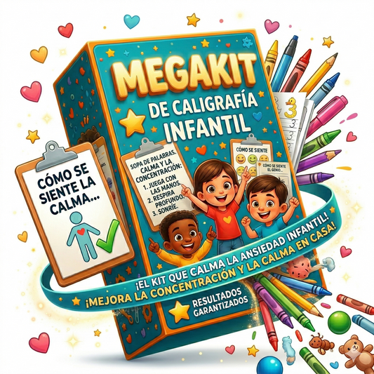 MEGAKIT DE CALIGRAFIA INFANTIL