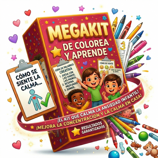MEGAKIT COLOREA Y APRENDE
