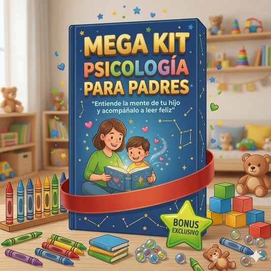 MEGA KIT PSICOLOGÍA PARA APLICAR CON TUS HIJOS