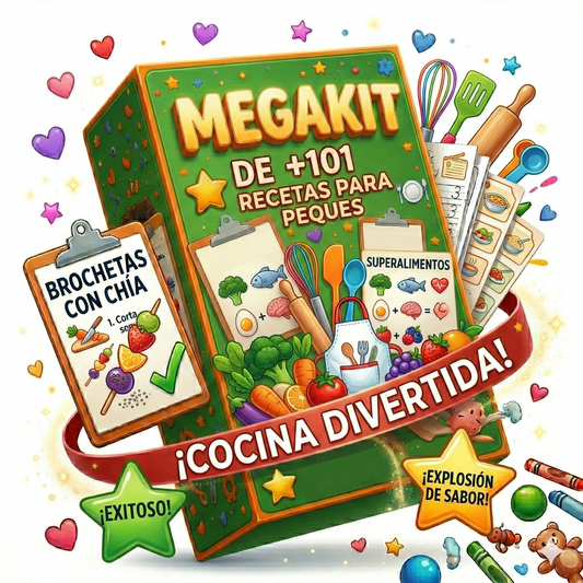 MEGAKIT +101 RECETAS PARA PEQUES